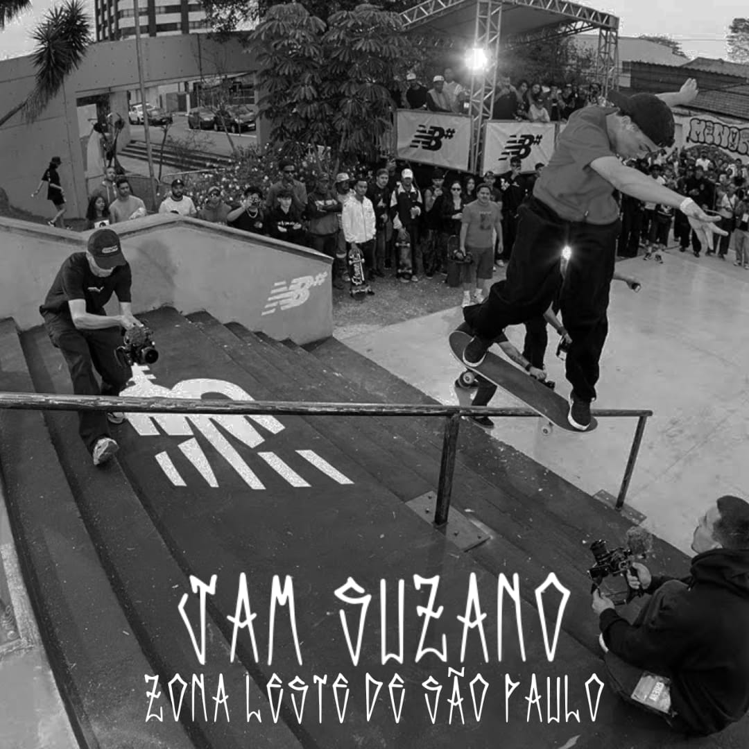Jam Suzano 2025 reúne mais de 60 skatistas amadores no Escadão do Paço Municipal