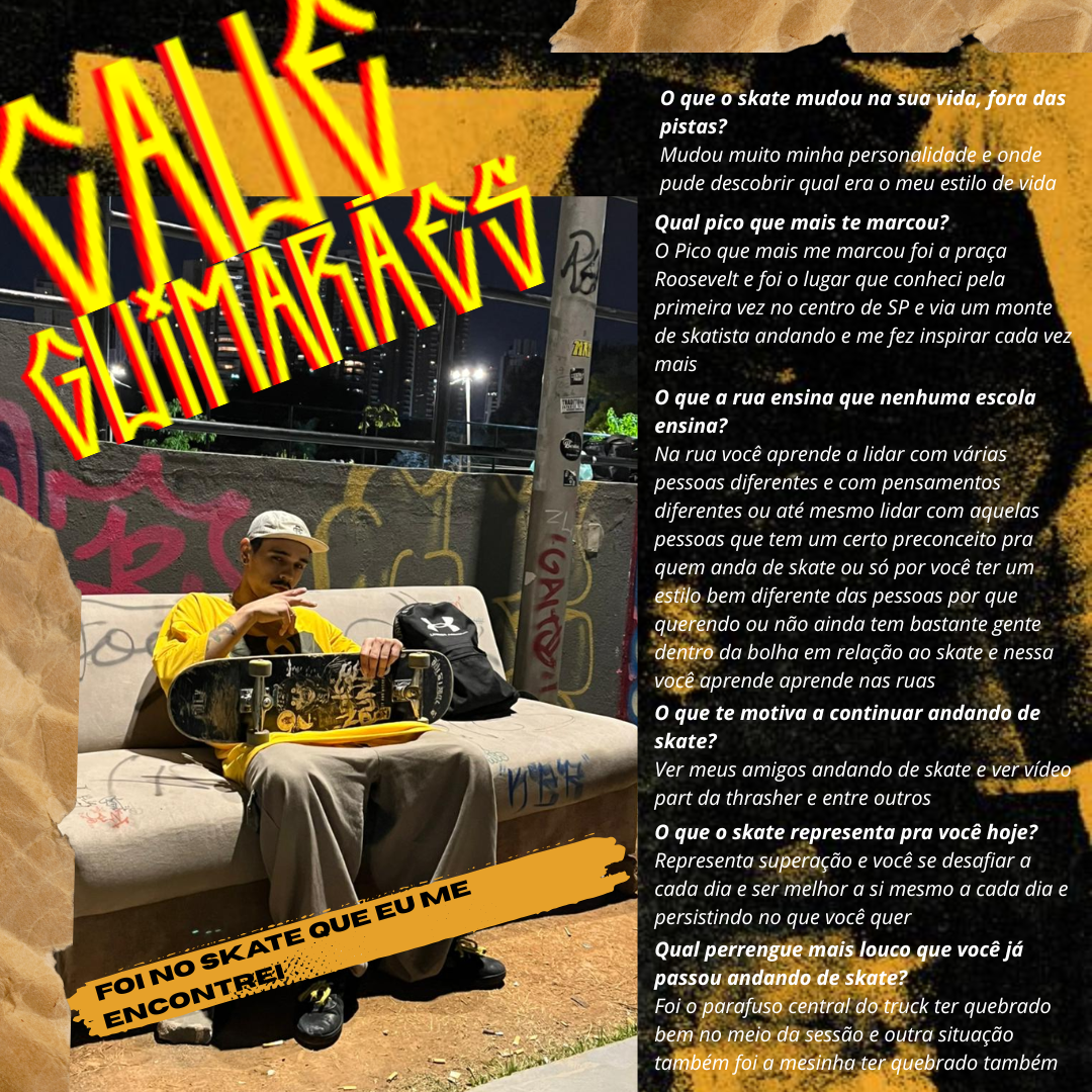 Cauê Guimarães: Foi no skate que eu me encontrei
